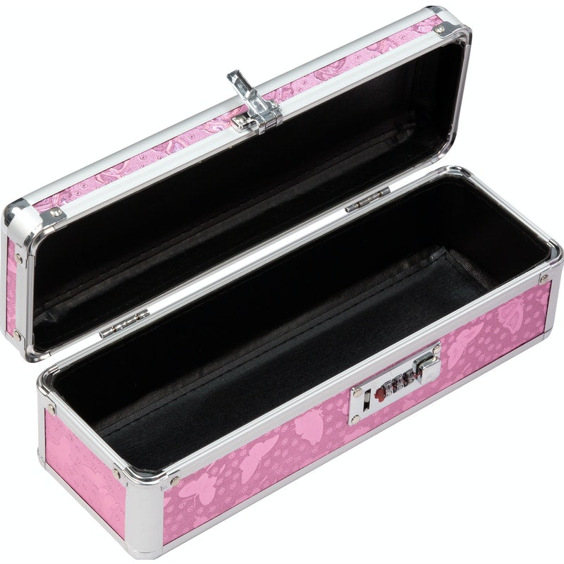 Lockable Medium Vibrator Case Pink