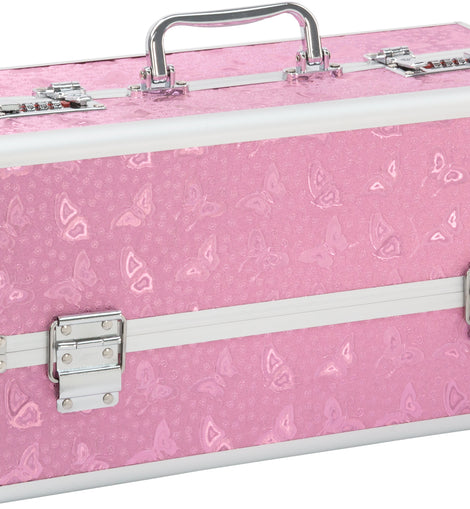 Lockable Large Vibrator Case Pink