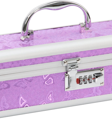Lockable Medium Vibrator Case Purple