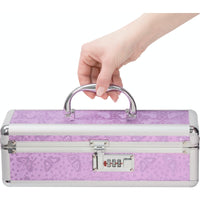Lockable Medium Vibrator Case Purple