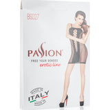 Dress Translucent With Open Sides Red