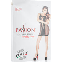 Dress Translucent With Open Sides Red