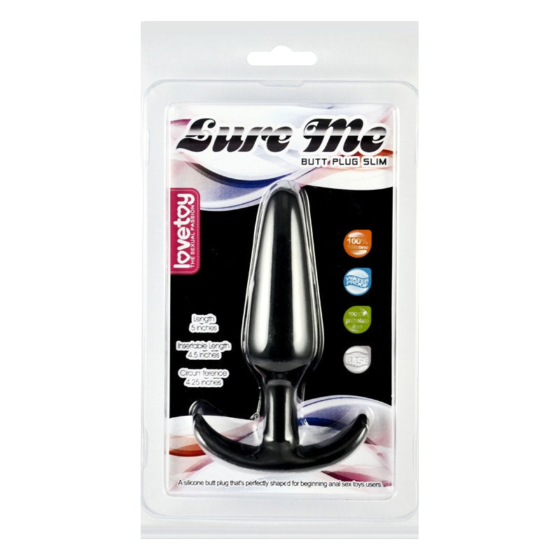 Lure Me Classic Anal Plug S Black