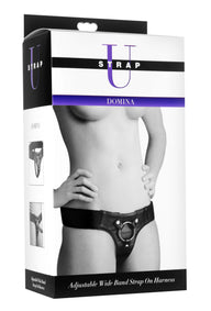 Domina Wide Band Strap On Harness