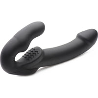 Evoke Rechargeable Vibrating Silicone Strapless Strap On