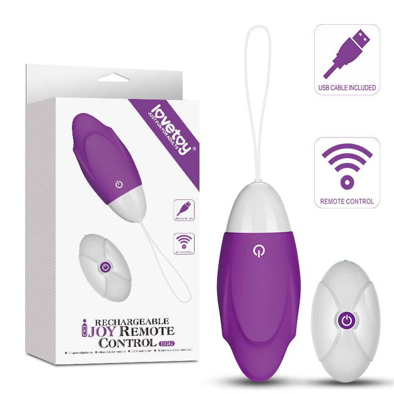 IJOY Wireless Remote Control Rechargeable Egg Purple