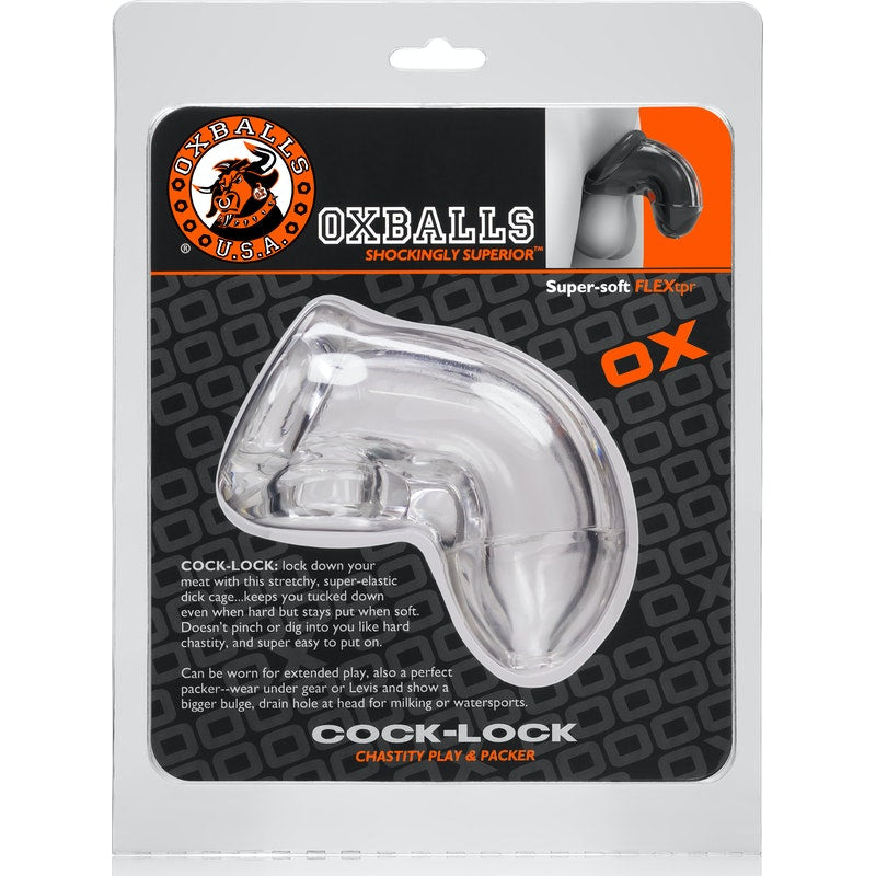 Cock Lock Chastity Clear