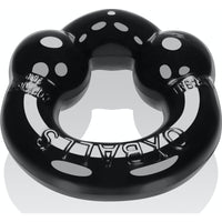 Ultraballs 2 Pack Cockring Black And Clear