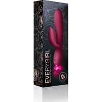 Every Girl Rabbit Vibrator Burgundy