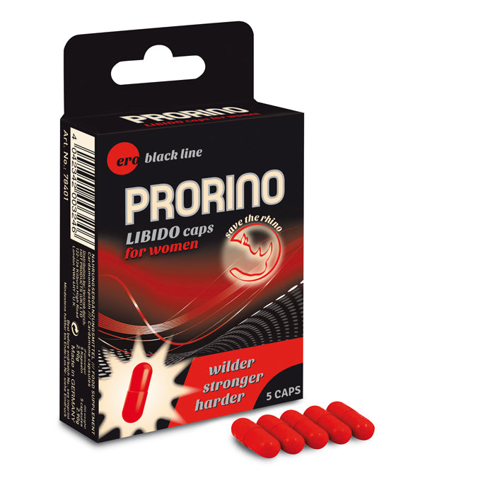 PRORINO Libido Caps For Women 5pcs