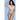 School Girl Costume 3 Pc Blue White