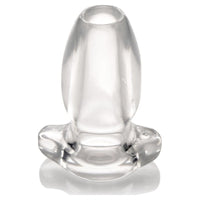 PeepHole Clear Hollow Anal Plug Small