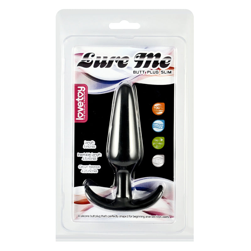 Lure Me Classic Anal Plug L Black