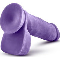 Au Naturel Bold Hero 8in Dildo Purple