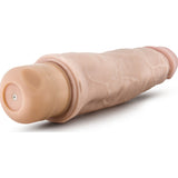 Dr Skin Cock Vibe 14 8in Vibrating Cock Beige