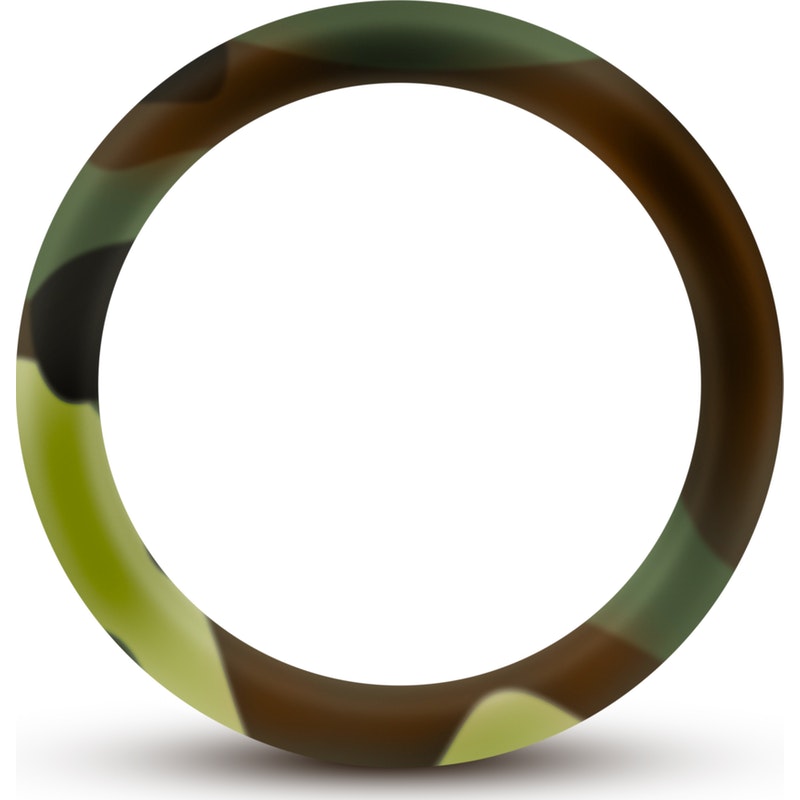 Performance Silicone Camo Cock Ring Green Camoflauge