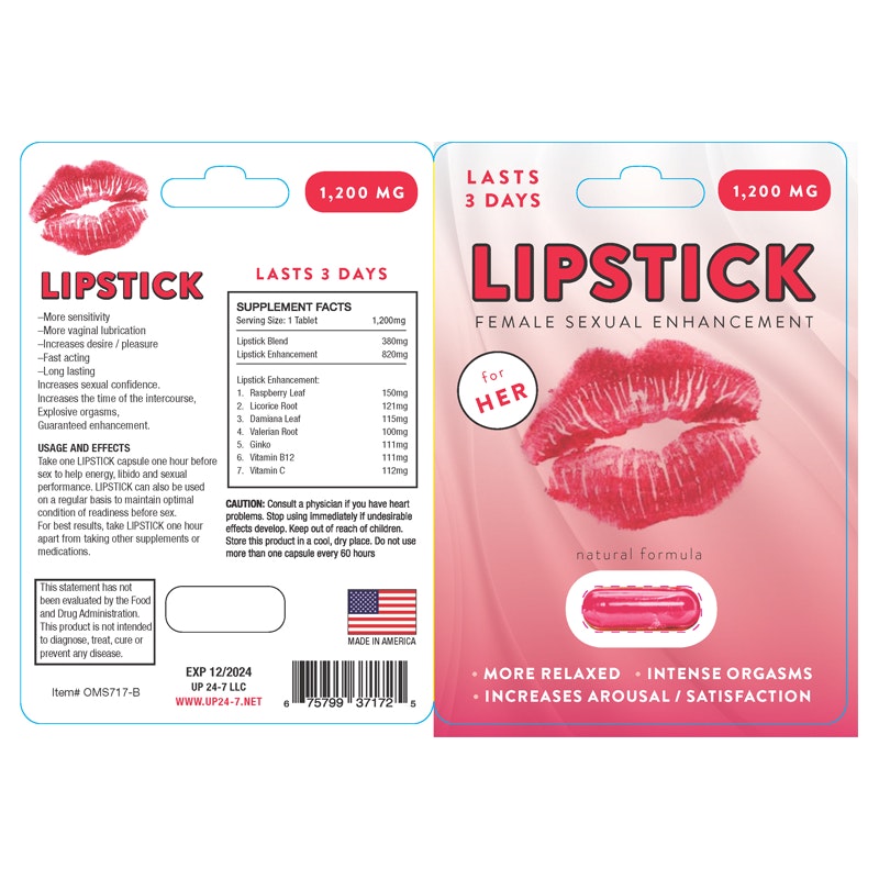 Lipstick Female Libido Single Pill