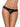 Miamor Crotchless Thong Blk