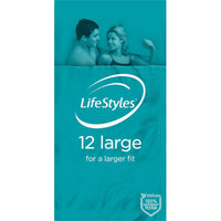 LifeStyles Large Condoms 12