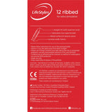 LifeStyles Ribbed Condoms 12