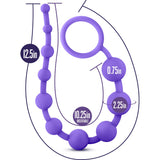 Luxe Silicone 10 Beads Purple