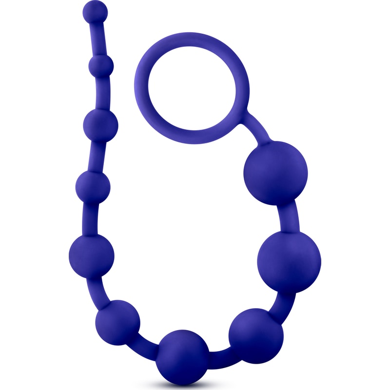 Luxe Silicone 10 Beads Indigo