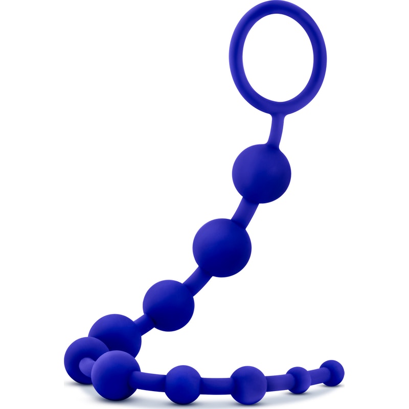 Luxe Silicone 10 Beads Indigo