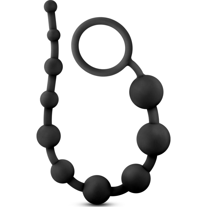 Performance Silicone Anal Beads Black