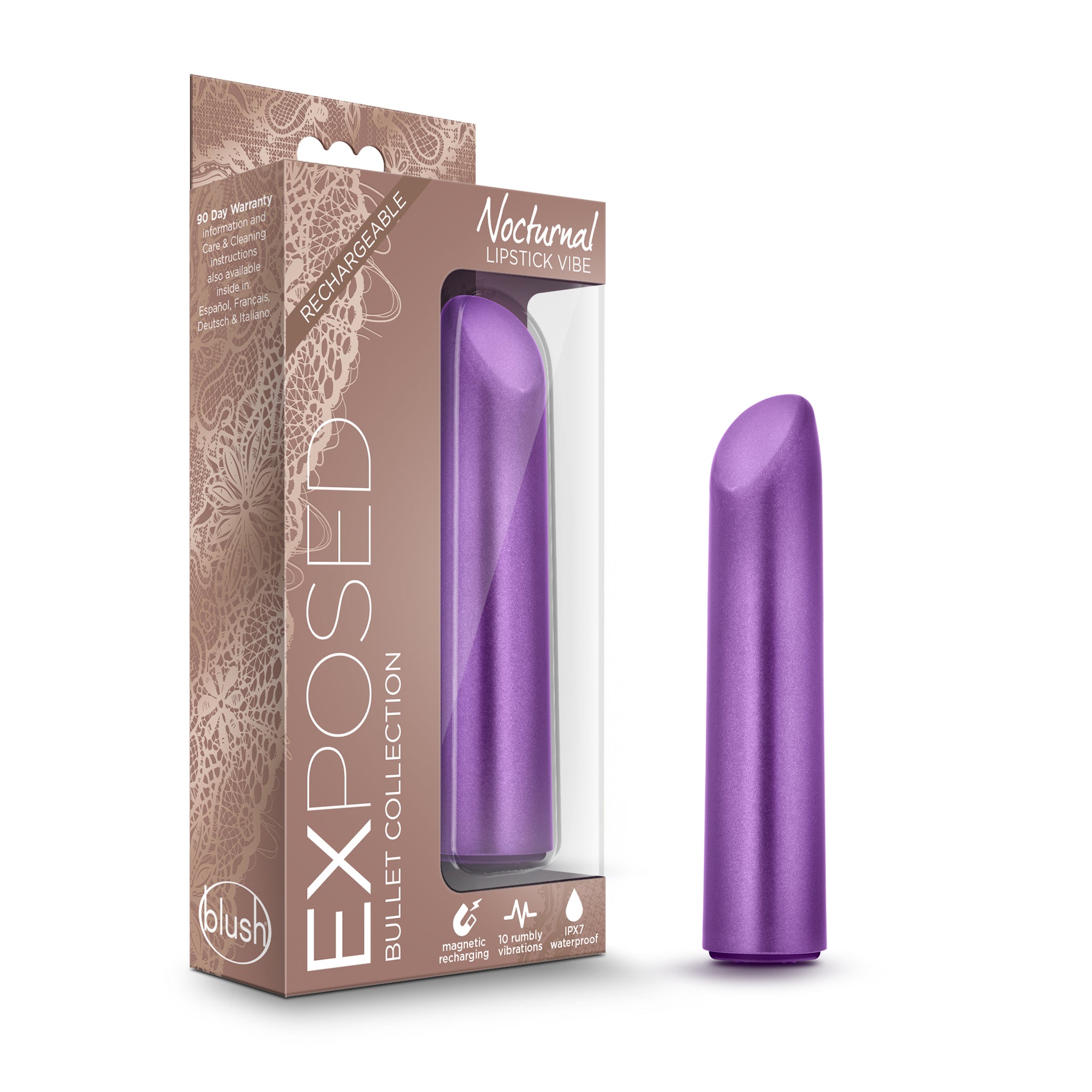 Exposed Nocturnal Rechargeable Lipstick Vibe Sugar Plum