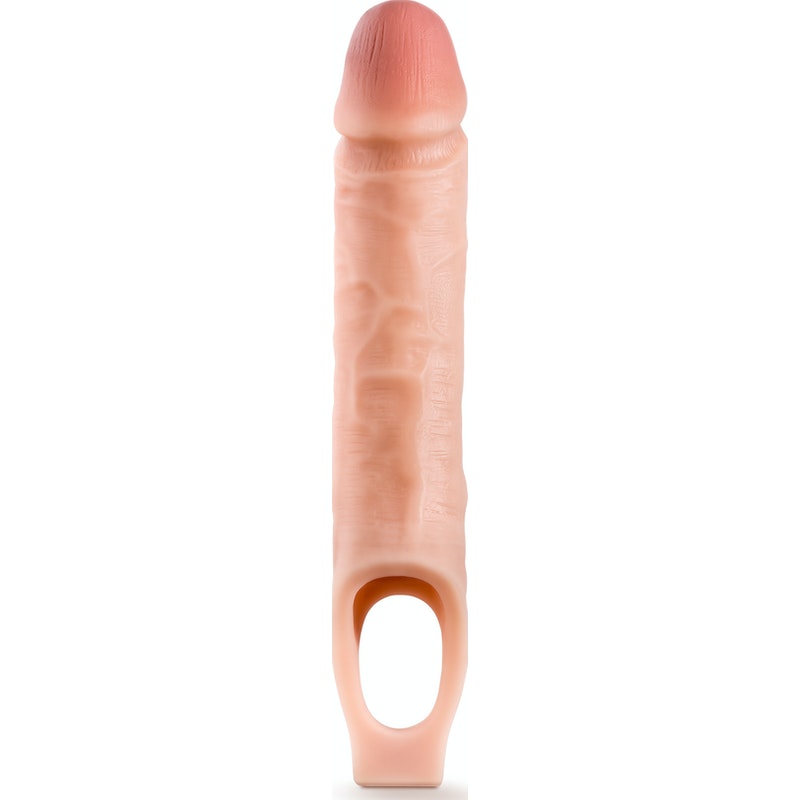 Performance 10in Cock Sheath Penis Extender Vanilla