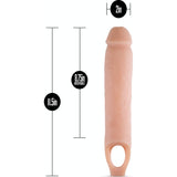 Performance 11.5in Cock Sheath Penis Extender Vanilla