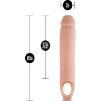 Performance 11.5in Cock Sheath Penis Extender Vanilla