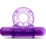 Play With Me Couples Play Vibrating Cock Ring Purple