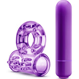 Play With Me Couples Play Vibrating Cock Ring Purple