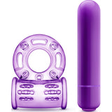 Play With Me Couples Play Vibrating Cock Ring Purple