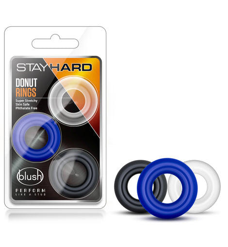 Stay Hard Donut Rings