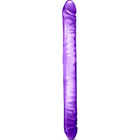 B Yours Double Dildo Purple 18in