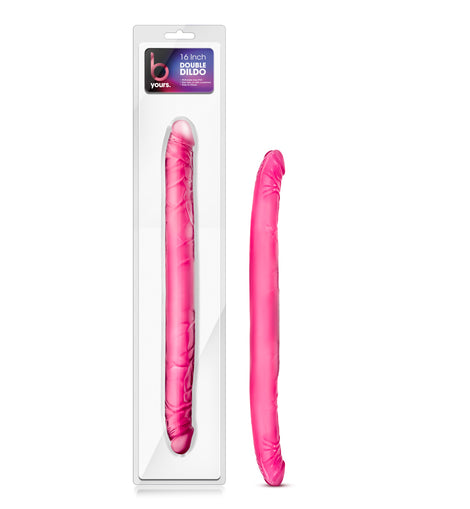 B Yours Double Dildo Pink 16in