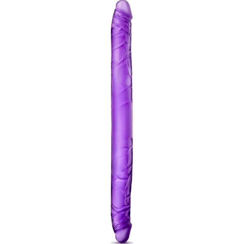 B Yours Double Dildo Purple 16in