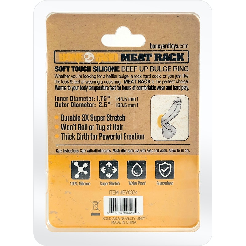 Meat Rack Cock Ring Yellow