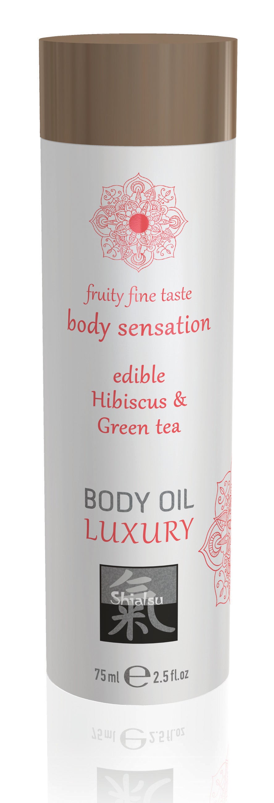 Shiatsu Luxury Body Oil Edible Hibiskus and Green Tea