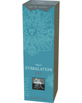 Shiatsu Clitoral Stimulation Gel Mint 30ml