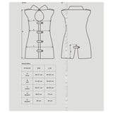 Stewardess Costume 3pcs Grey