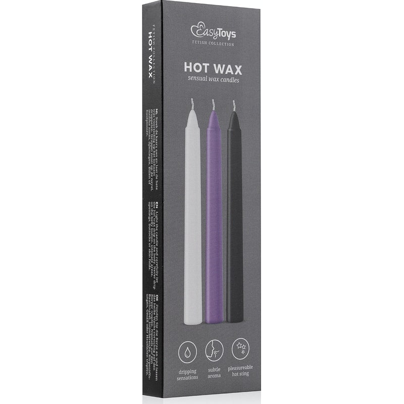 Sensual Hot Wax Candles 3pcs