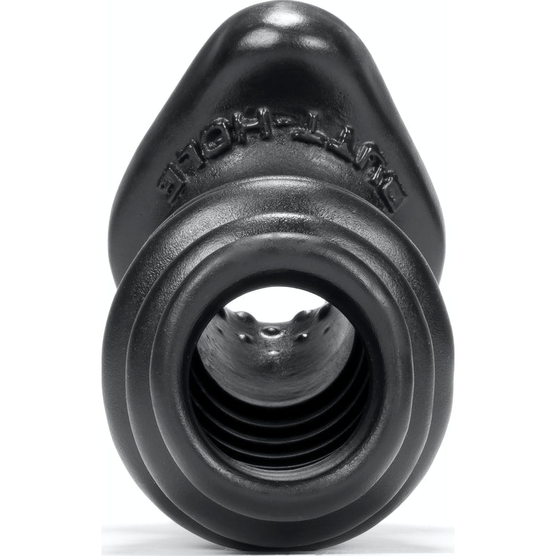 Butthole-3 Hollow Plug Large Black