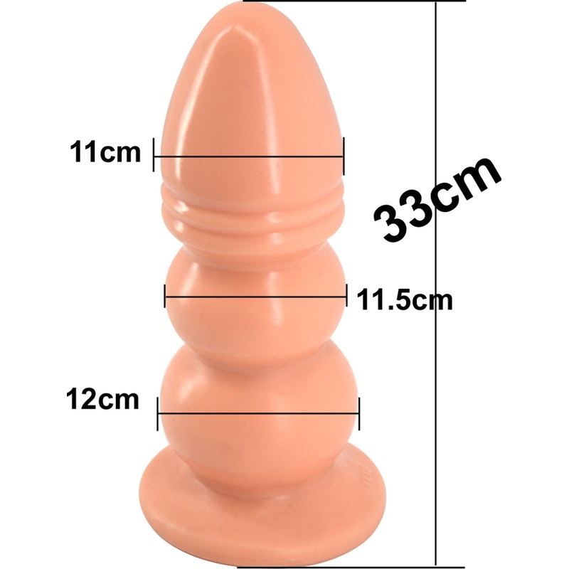 Huge Anal Plug - Flesh