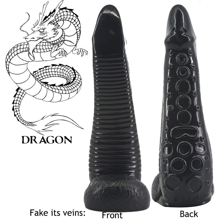 Octopus Dildo Black