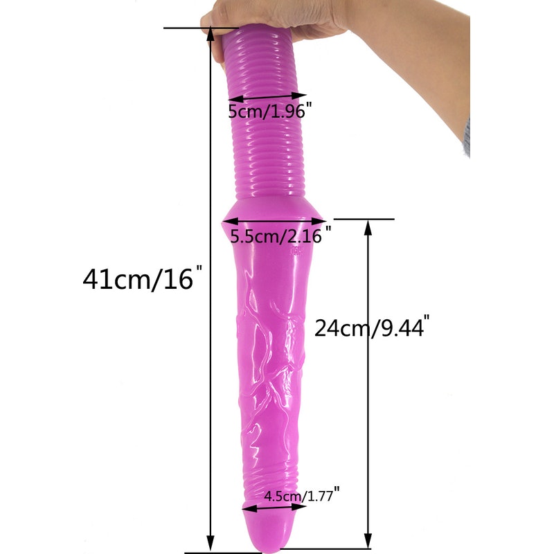 Penis Probe w Handle Purple