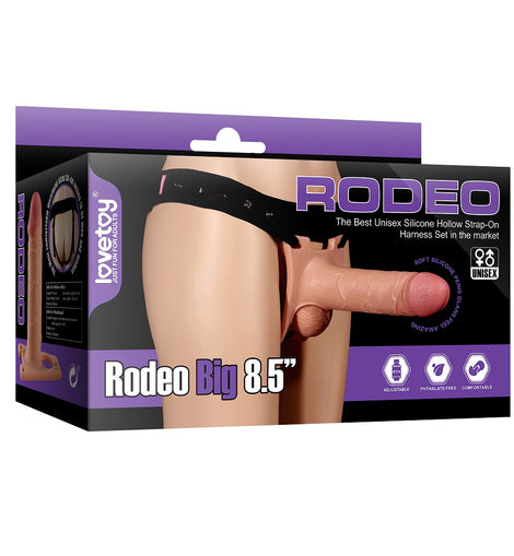 Rodeo Hollow Strapon Big 8.5in