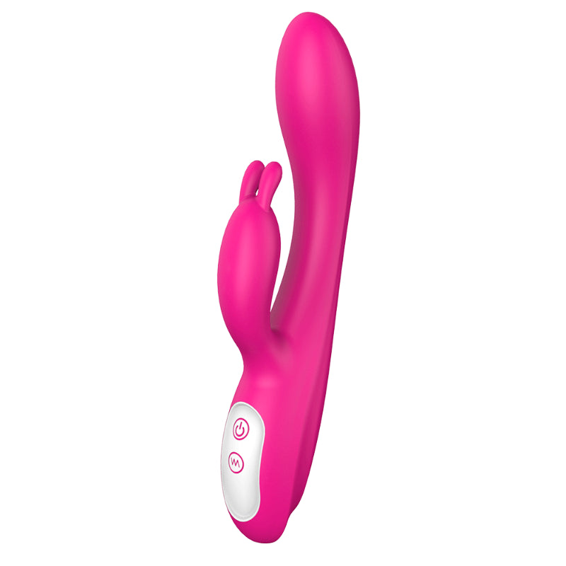 Naughty Heating Rabbit Vibrator - Pink